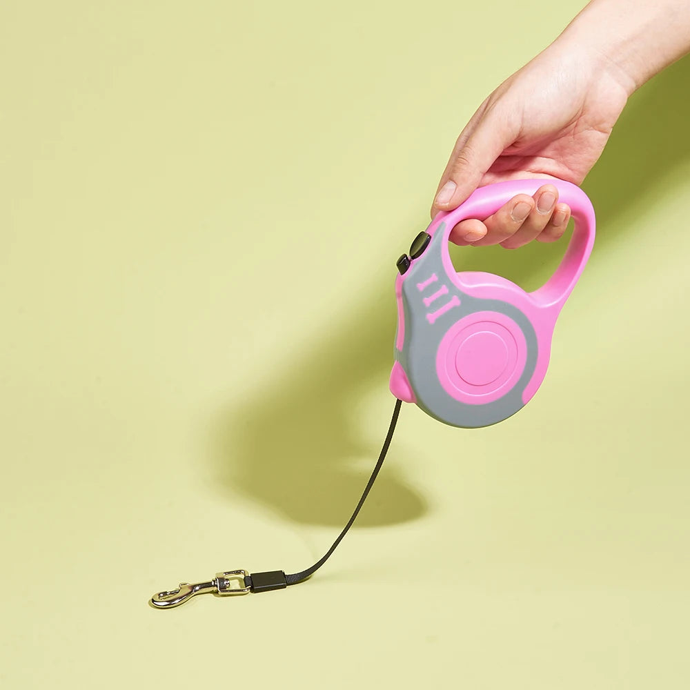 Retractable Dog Leash – 3 m / 5 m