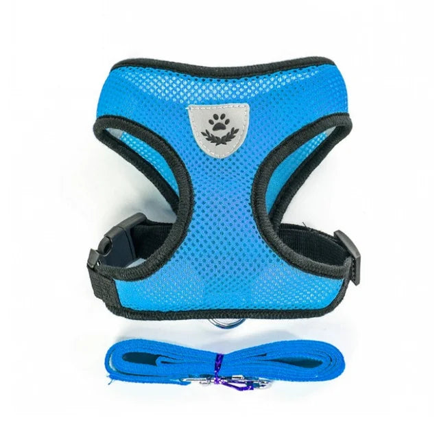 Comfortable Pet Harness with Leash
