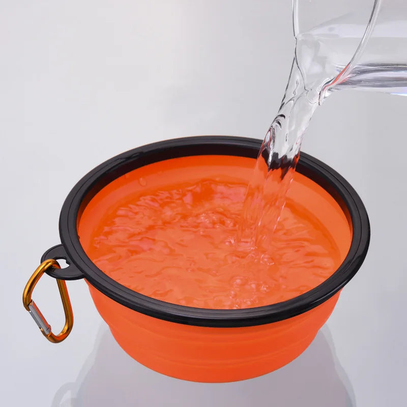 Collapsible Travel Pet Bowl